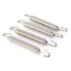 4PC Silver Universal Long Outlaw Racing Stainless Header Exhaust Springs 83mm