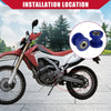 Motorcycle Mini Bike ATV 2 x Set 8mm Chain Roller Pulley Tensioner
