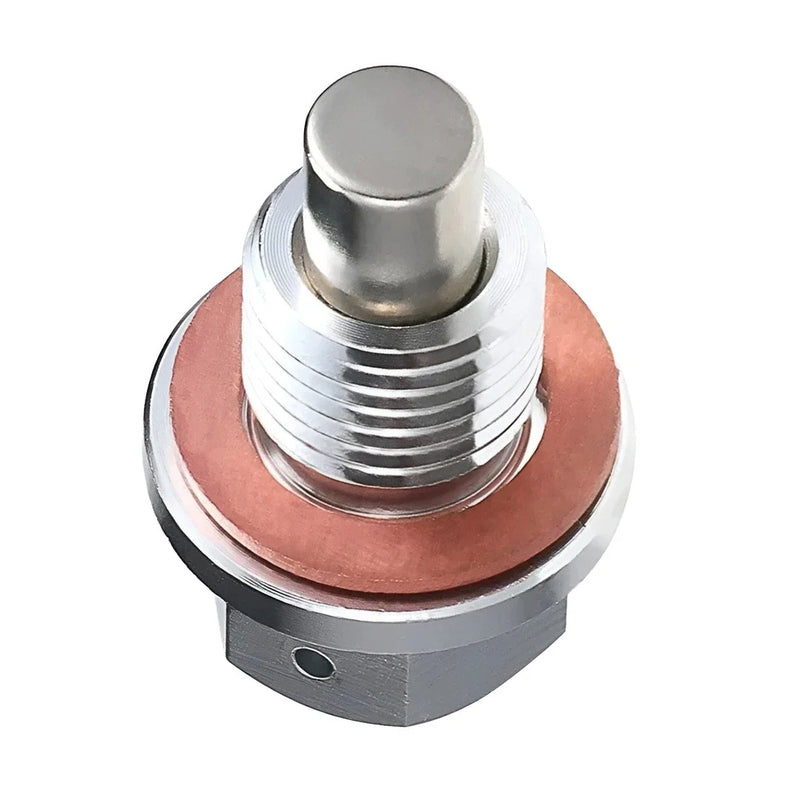 Car M12x1.25mm Magnetic Oil Drain Plug Bolt & Washer