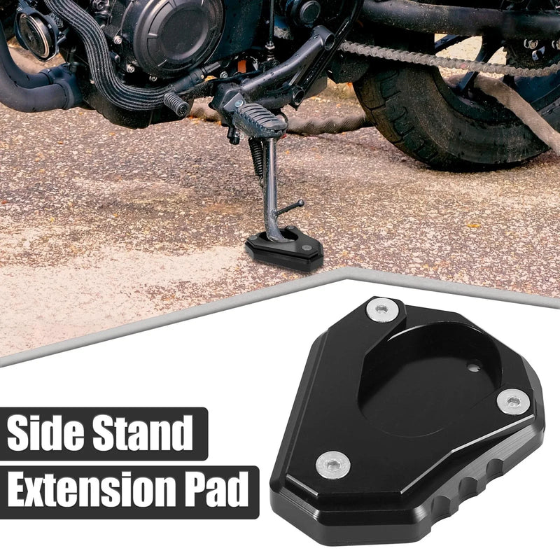 Kawasaki Ninja 400 Pad / Black / Side Stand Extension (2018–2019)
