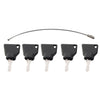 JCB Heavy Equipment Ignition Keys (Various Models)