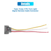 Toyota 3-Way Turn Light Signal Harness Cable Connector (No. 9098011020)