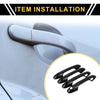 Toyota Tacoma 4pcs Black Exterior Door Handle Covers (2016-2023)