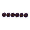 Motorcycle Bike 6 x M10x10mm Titanium Torx Head Flange Screws