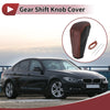 BMW 3 Series E90 Brown Faux Leather 1 Pc Gear Shift Knob Cover