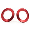 Honda Civic 10th Gen (2016-2021) 2 Pcs A Pillar Horn Ring Cover Red