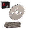 Honda XR80R CRF80F Camshaft Sprocket 28T & Timing Chain (2000–2013)