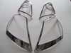 Nissan Qashqai Dualis Chrome Tail Rear Light Lamp Cover Trim (2007-2012)