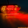 Harley Honda Suzuki Yamaha Universal LED Tail Light Turn Signals Brake Lights