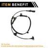 Ford F-250 F-350 Super Duty ABS Wheel Speed Sensor (2005-2010)