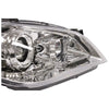 LH+RH Chrome LED Projector Headlights Subaru Impreza (2005 - 2007)