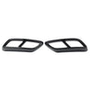 Audi A3 Rear Throat Exhaust Pipe Muffler Tips Cover Trim (2021-2023)