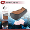 Ford Fiesta (2009-2012) Black Brown Faux Leather Gear Shift Knob Cover