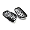 BMW X5 E70, X6 E71 Diamond Grille Front Bumper Kidney (2007-2013)