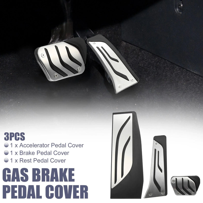 BMW 1 / 2 / 3 / 4 Series F20 3 x Accelerator & Brake Pedal Covers Set