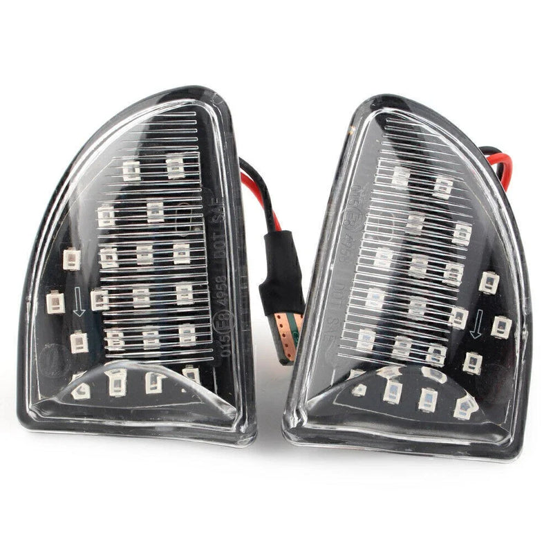 Smart Fortwo W451 Amber LED Sequential Dynamic Clear Side Marker Light (2007-2014)