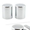Harley Sportster XL883 2 x Chrome Docking Hardware Point Cover Kit (2004-2023)