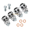 Honda TRX350 Rancher 350 Front Brake Wheel Cylinders W/Shoes (2000–2003)