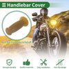 Make Model 25mm Motorcycle Hand Grips Cover Handlebar Cover TPU Clear Brown