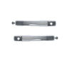 Isuzu D-Max 2 x Front LH+RH Chrome Outer Door Handle (2012–2020)