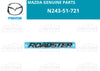 Mazda MX-5 Miata ROADSTAR Emblem (2015–2025)