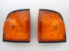 Isuzu TF TFR Holden Rodeo Corner Lights - Black Orange (1997-2003)