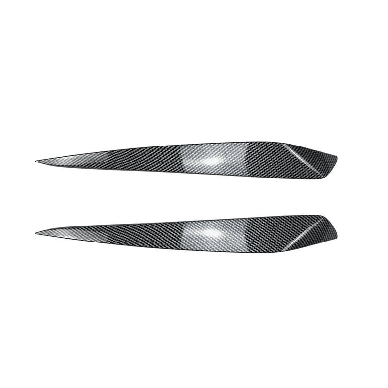 Volkswagen UP 2 x Carbon Look Headlight Eyelid Trim (2011-2015)