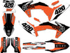 KTM SXF 250 HUSH Style Full Sticker Kit (2023-2025)