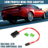 Cars 32V Mini Fuse Adapter Tap Kit w/  30A Blade Fuses