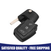 Ford Focus 3 Button Folding Key Fob Remote Case (2000-2018)