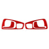 Honda S2000 Carbon Fiber Red Interior Door Handle Cover Trim (2004-2009)