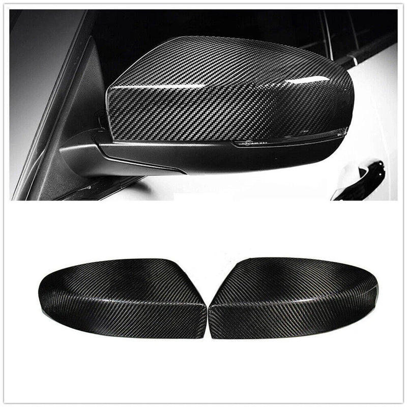 Maserati Ghibli Quattroporte Dry Carbon Fiber Side Mirror Covers (2017-2023)