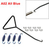 Motorcycle Exhaust Pipe Muffler Mounting Springs Hooks (A02)