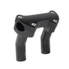 Harley Tour Super Black 4" Tall Pullback Handlebar Riser
