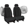 Ford Ranger Front Tailor Made Black Neoprene Car Seat Covers (2011-2021)