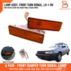 Toyota Corolla Front Bumper Indicator Parking Lights (1983-1987)
