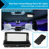 Jaguar XJ (2010-2019) Black Vanity Makeup Mirror with Lights