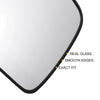 KIA Soul Left Side White Mirror Glass w/ Back (2009-2013)