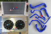 Holden Commodore VT VX VU HSV V8 Aluminum Radiator, Fans, Hoses (1997-2007)