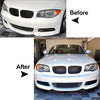 BMW 1 Series E82 Front Bumper Lip Spoiler Splitter (2007-2010)