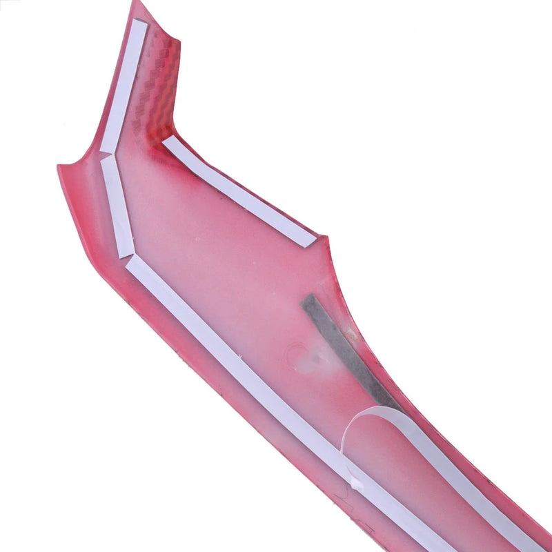 Toyota Camry SE / XSE Red Front Bumper Lip Protector Cover (2018-2019)