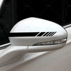 5 x Car Side Body Vinyl Hood Roof Decals Racing Stripe Universal