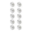 Harley Dyna Softail 10 x Chrome Engine Bolt Topper Caps Covers