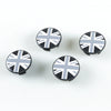 MINI R50 R52 R53 R55 R56 R57 R58 R59 R60 Black Union Jack Wheel Center Caps (2001-2020)