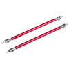 Red Adjustable 7.9"-11" Front Bumper Lip Splitter Rod
