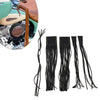 Motorcycle Black Handlebar Grip Tassel W/ Clutch Lever Fringe Covers
