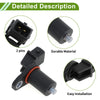 BMW 540i (1997-2003) 1 Pc Black Crankshaft Position Sensor