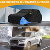 Mini Cooper 2DR 2002-2021 Black Blue Waterproof Car Cover