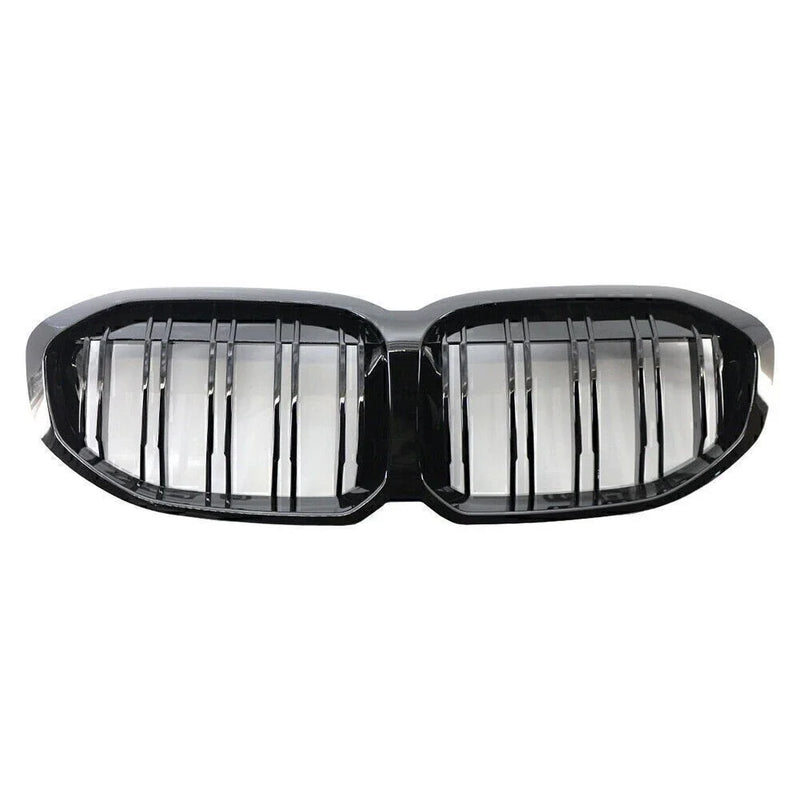 BMW 1 Series F40 Bumper Bar Kidney Grille Gloss Black (2019-2021)