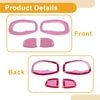Jeep Renegade (2015-2023) - 4 x Pink ABS Interior Door Handle Bowl Cover Trim